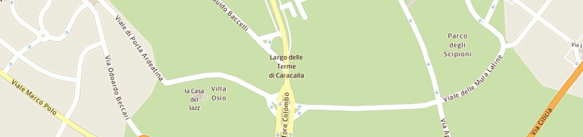 Mappa della impresa fao staff coop scarl a ROMA
