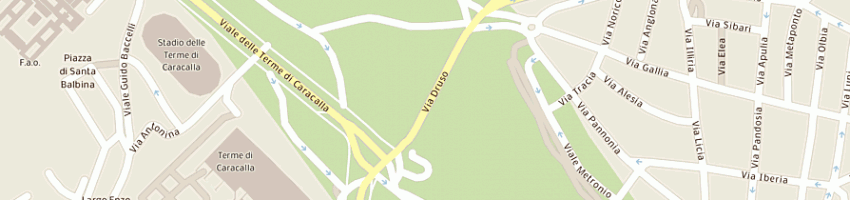 Mappa della impresa istituto s sisto vecchio a ROMA