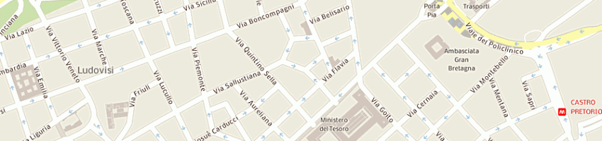 Mappa della impresa elcon di cecilia de iulio e c societa in accomandita semplice a ROMA