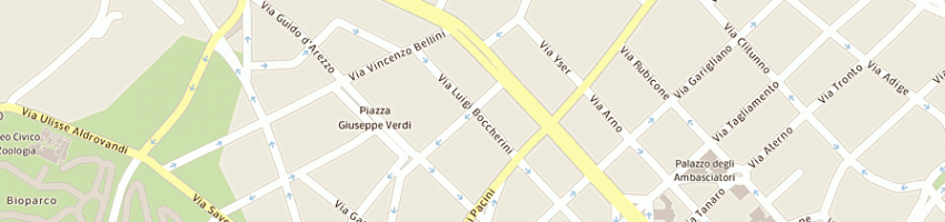 Mappa della impresa il centro srl a ROMA
