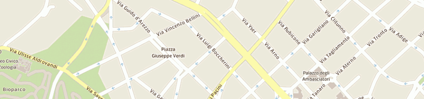 Mappa della impresa francesca terranova sas a ROMA