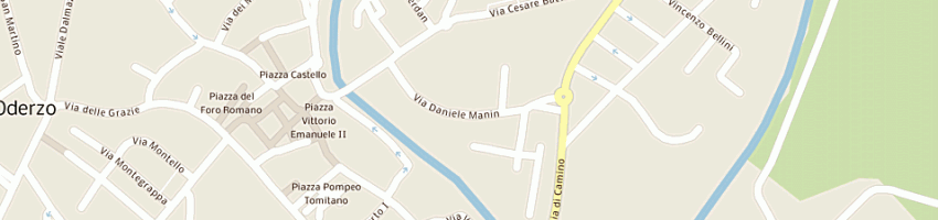 Mappa della impresa serafin lino a ODERZO