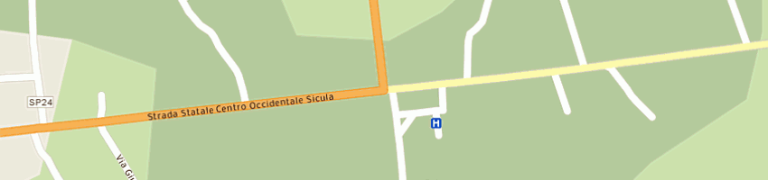 Mappa della impresa pescheria zerilli dei flli giuseppe e silvano a MARSALA