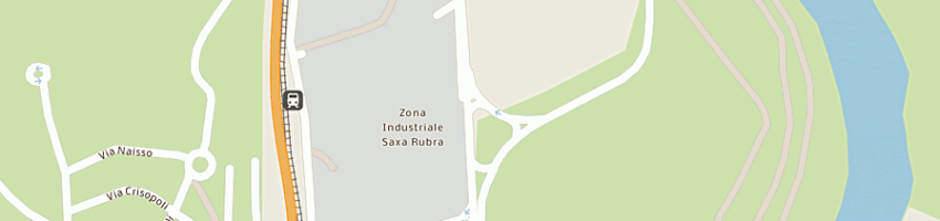 Mappa della impresa cisalpina tours spa a ROMA