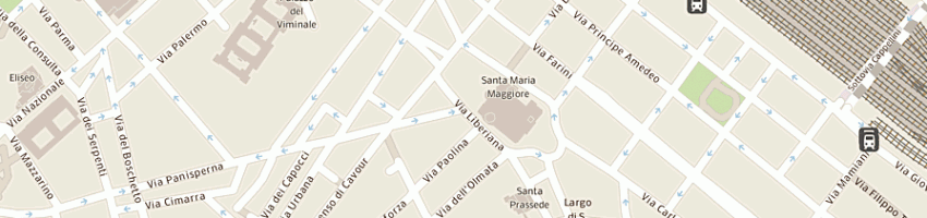 Mappa della impresa seven bar (srl) a ROMA