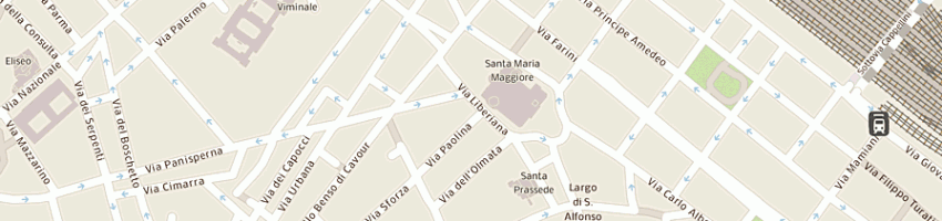 Mappa della impresa la cascina soc cooperativa a ROMA