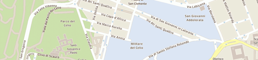Mappa della impresa svacoop sviluppo attivita' cooperative srl a ROMA