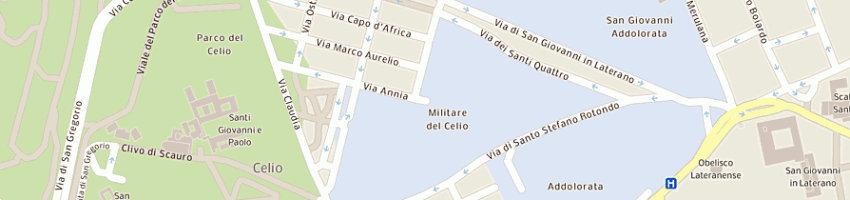 Mappa della impresa arancia cinema srl a ROMA
