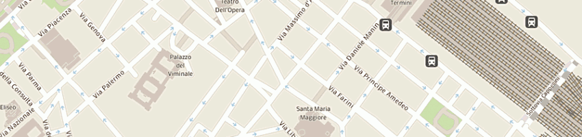 Mappa della impresa cassa sovv risp banca d'italia a ROMA