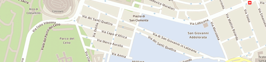 Mappa della impresa li rioni a santiquattro snc a ROMA