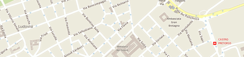 Mappa della impresa telefonia di giovannetti roberta a ROMA