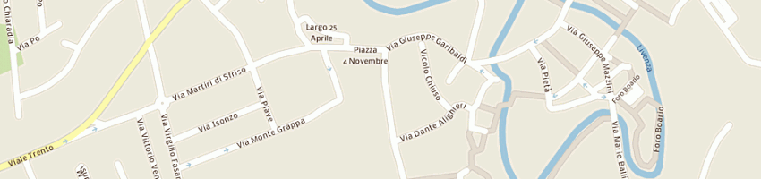 Mappa della impresa manole e ruga sas di manole marioara e c a SACILE