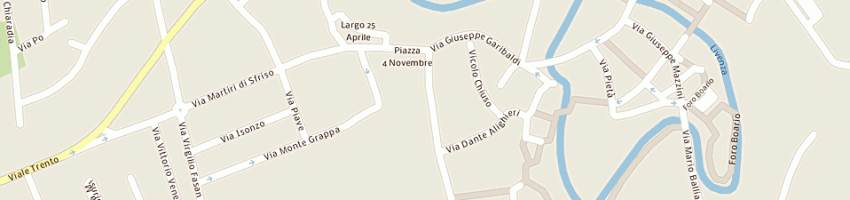 Mappa della impresa poles daniele a SACILE