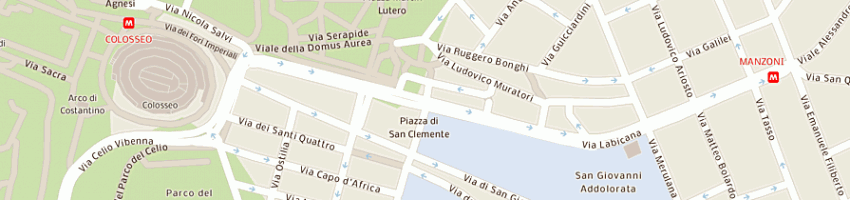 Mappa della impresa ises italia a ROMA