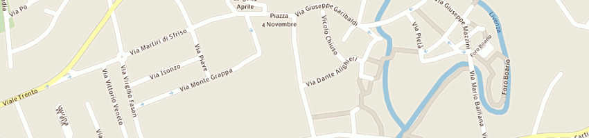 Mappa della impresa pivetta francesco a SACILE