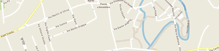 Mappa della impresa anthea-art regalo bomboniere a SACILE