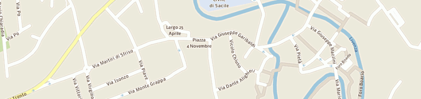Mappa della impresa brunetta mario e favretto bruna carla snc a SACILE
