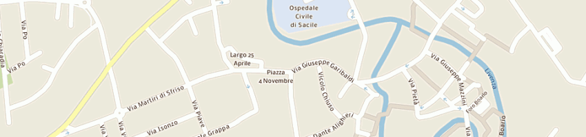 Mappa della impresa videoerrelibri di russo giuseppe a SACILE