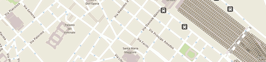Mappa della impresa tudini vittorio a ROMA