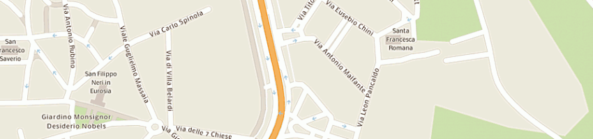Mappa della impresa cd roma 2 srl a ROMA