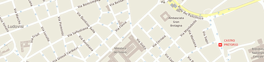 Mappa della impresa mts multimedia tourist services srl a ROMA