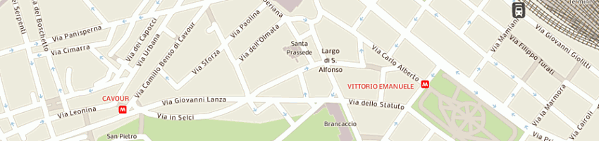 Mappa della impresa media group srl a ROMA