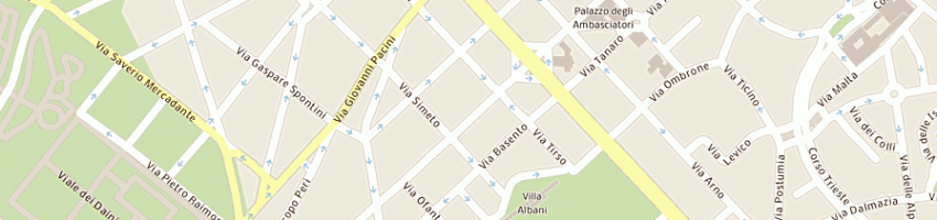Mappa della impresa bianca cesare massimo a ROMA