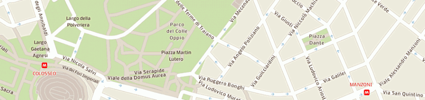 Mappa della impresa new italy program srl a ROMA
