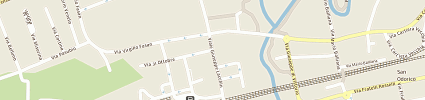 Mappa della impresa patrizia' s di tonello patrizia a SACILE