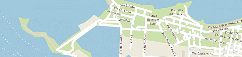 Mappa della impresa ligny pesca srl a TRAPANI