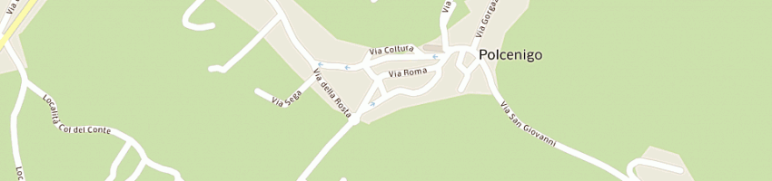 Mappa della impresa dorigo carlo a POLCENIGO