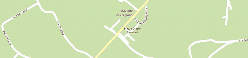 Mappa della impresa ristorante pizzeria le ruote a RIMINI
