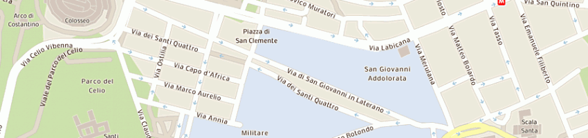 Mappa della impresa suore adoratrici sangue di cristo a ROMA