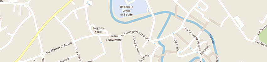 Mappa della impresa l'utile e il dilettevole snc  di melissa arianna e c a SACILE