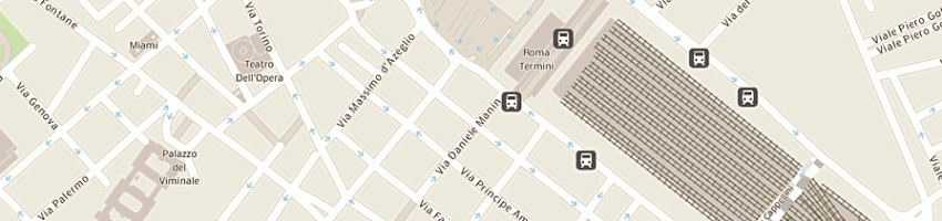 Mappa della impresa piazza errina a ROMA