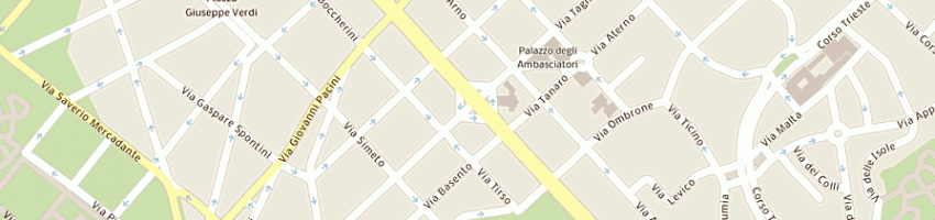 Mappa della impresa di giuseppe simone a ROMA