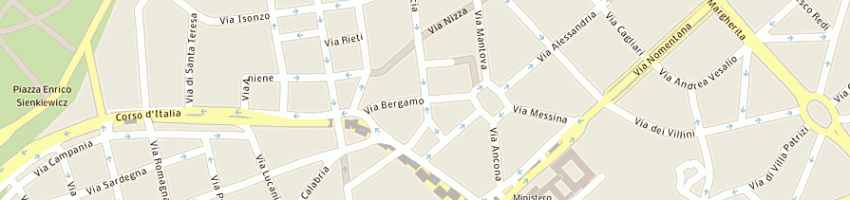 Mappa della impresa giannini patrizia a ROMA