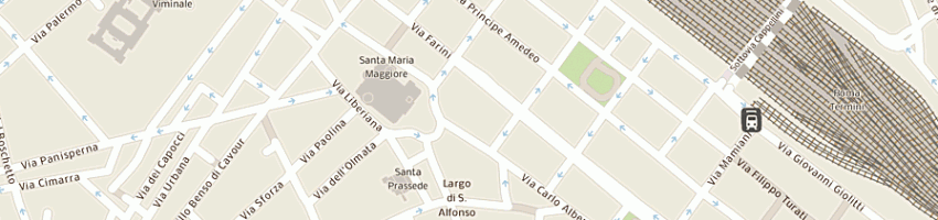 Mappa della impresa il gelo srl a ROMA