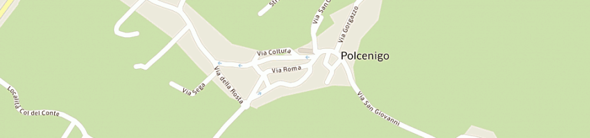 Mappa della impresa importec a POLCENIGO