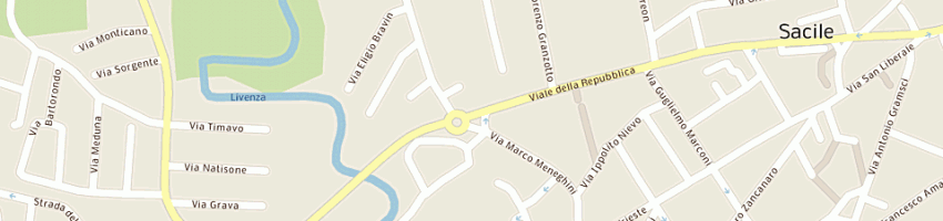 Mappa della impresa jolly caravan a SACILE
