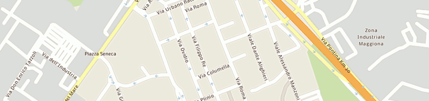 Mappa della impresa anderlini e anderlini di anderlini sabina e c sas a POMEZIA