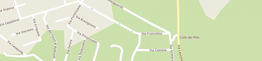Mappa della impresa sed lello a ROMA