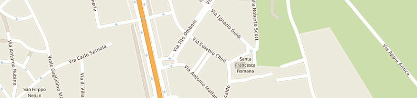 Mappa della impresa benedetti francesco a ROMA