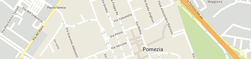 Mappa della impresa waikiki sport srl a POMEZIA