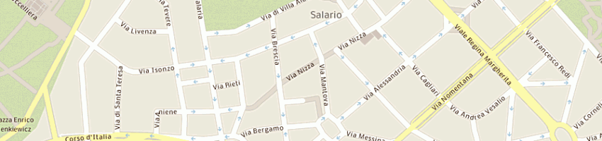 Mappa della impresa spss italia srl a ROMA