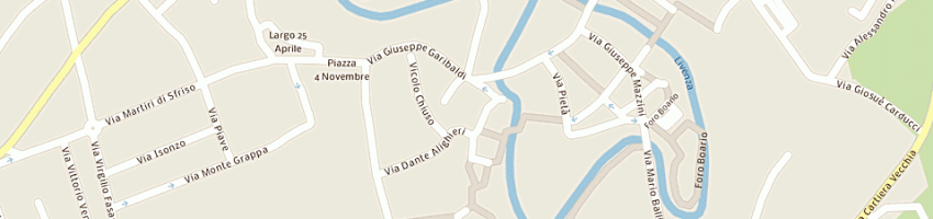 Mappa della impresa impresa polese spa a SACILE