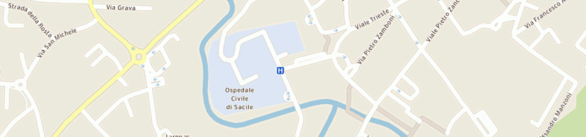 Mappa della impresa cardazzo francesco a SACILE