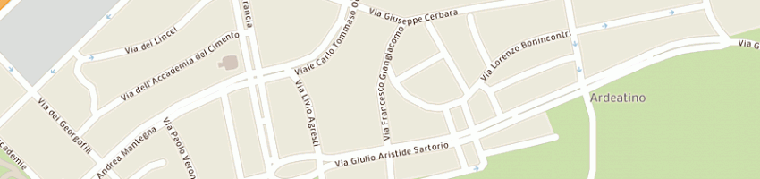 Mappa della impresa ghedini afra a ROMA