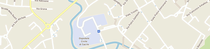 Mappa della impresa scuole elementari a SACILE