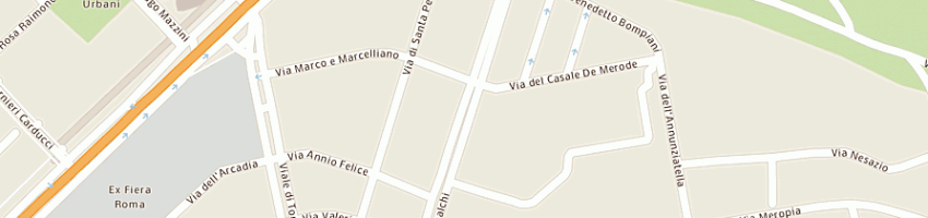 Mappa della impresa pacar pausilli carburanti di pausilli pietro e c sas a ROMA